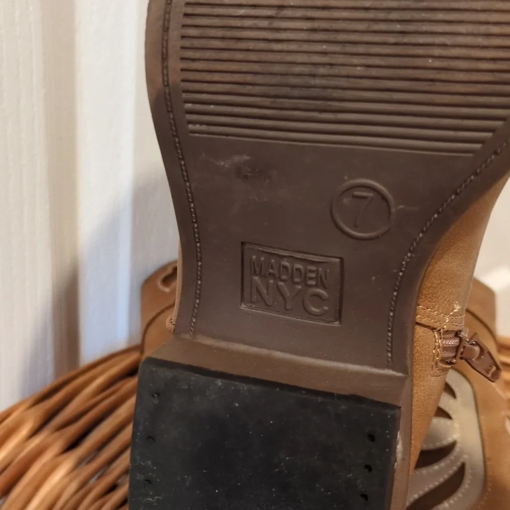 Madden NYC Brown Western Festival Cowboy Boot Womens 7 - Picture 8 of 9
